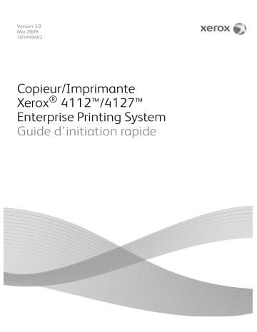 Xerox 4112/4127 Enterprise Printing System Mode d'emploi | Fixfr