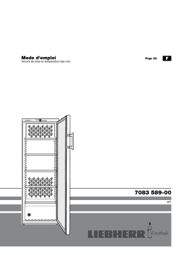 Liebherr WTB 4212 VINOTHEK Manuel utilisateur