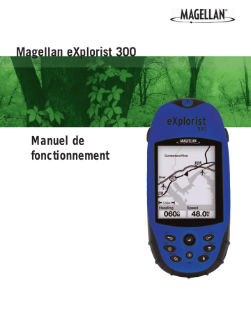 Manuel du propriétaire | Magellan eXplorist 300 Manuel utilisateur | Fixfr