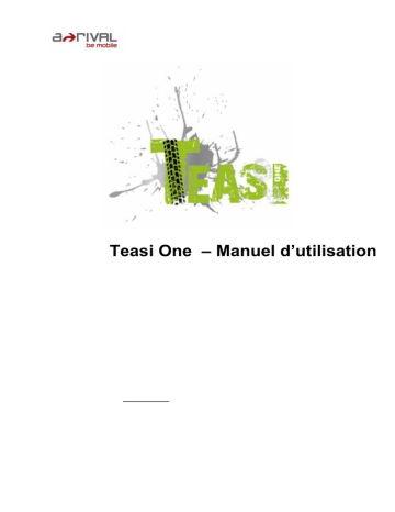 Mode d'emploi | Teasi One v1.0 Manuel utilisateur | Fixfr