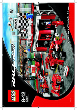 Lego 8672 Ferrari Finish Line Manuel utilisateur