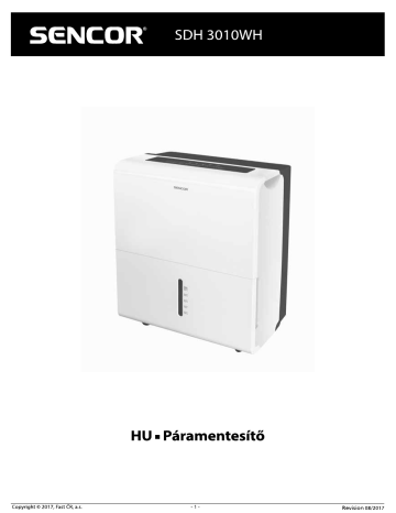 Sencor SDH 3010WH Manuel utilisateur | Fixfr