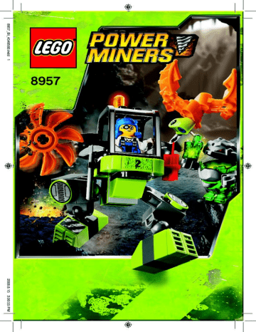 Guide d'installation | Lego 8957 Mine Mech Manuel utilisateur | Fixfr