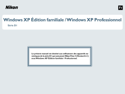 Nikon VIEW 4.3.1 Manuel utilisateur