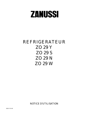 Manuel du propriétaire | ZANKER IMF140 Manuel utilisateur | Fixfr