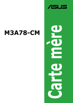 Asus M3A78-CM Manuel utilisateur