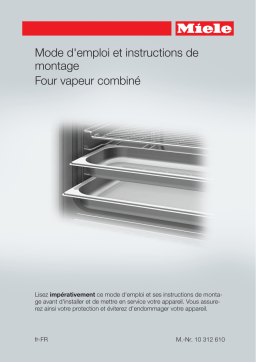 Miele DGC 6860 Manuel utilisateur