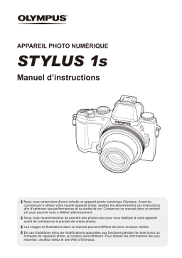 Olympus Stylus 1s Manuel utilisateur