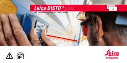 Leica DISTO PLUS Manuel utilisateur