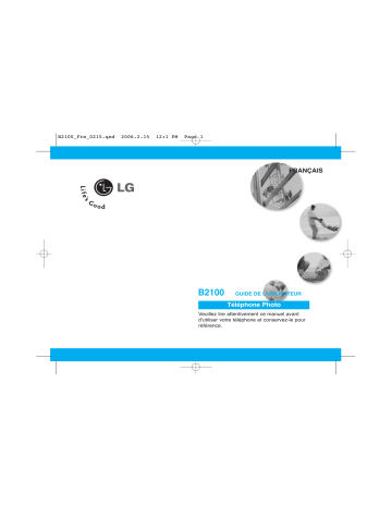 LG Série B2100 Mode d'emploi | Fixfr