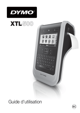 Dymo XTL™ 500 Kit XTL™ Industrial Label Maker Manuel utilisateur