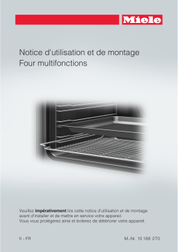 Miele DG6100 Manuel utilisateur