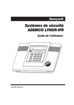 ADT ADEMCO LYNXR-IFR Manuel utilisateur