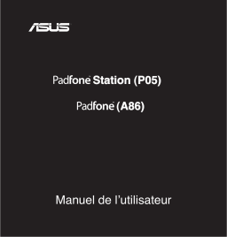 Asus PadFone A86 Mode d'emploi