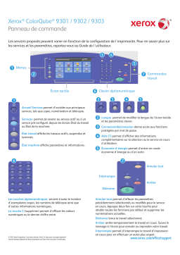 Xerox COLORQUBE 9300 Manuel utilisateur