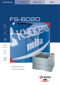 KYOCERA FS-6020 Manuel utilisateur