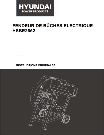 Hyundai HSBE2652 Manuel utilisateur | Fixfr