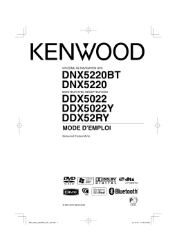 Kenwood DNX 5220 BT Mode d'emploi