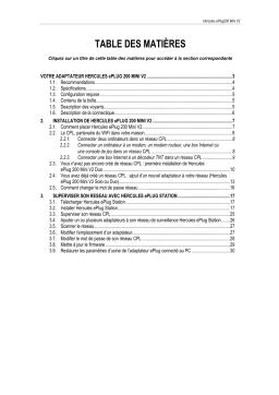 Hercules EPlug 200 Mini V2  Manuel utilisateur