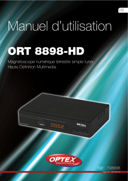 Optex ORT 8898-HD Manuel utilisateur