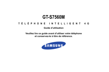 GT-S7560M | Samsung Galaxy Ace IIx Manuel utilisateur | Fixfr
