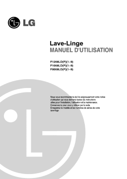 LG F8068LDP Manuel du propriétaire