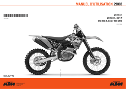 KTM 250 EXC-F SIX DAYS Manuel utilisateur