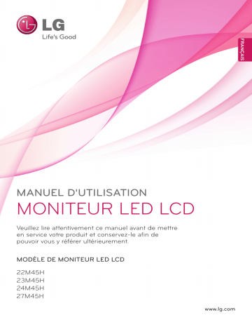 27M45H-B | LG 24M45H-B Manuel du propriétaire | Fixfr