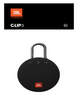Amazon Renewed CLIP3BLKCR Portable Bluetooth Speaker Manuel utilisateur