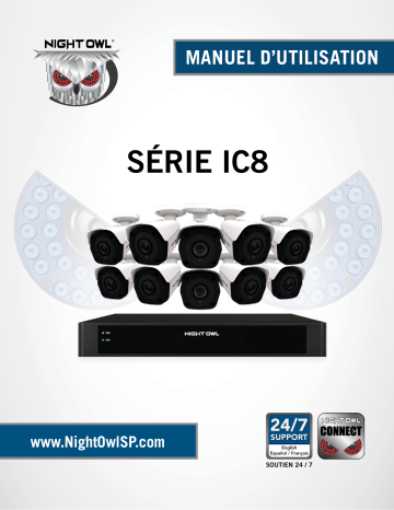 NIGHT OWL IC8 Series Manuel utilisateur | Fixfr