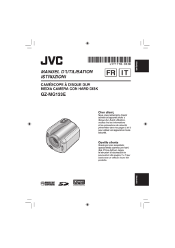 JVC GZ MG133E Manuel utilisateur