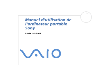 Manuel du propriétaire | Sony PCG-GR114SK Manuel utilisateur | Fixfr