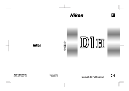 Nikon D1H Manuel utilisateur