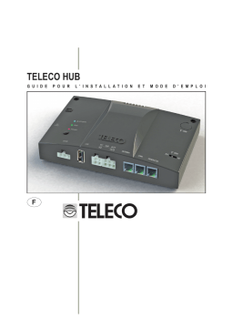 Teleco Hub Manuel utilisateur