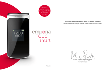 Touch Smart | Mode d'emploi | EMPORIA V188 Manuel utilisateur | Fixfr