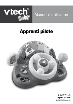 VTech APPRENTI PILOTE Manuel utilisateur