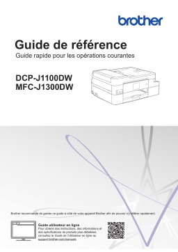 Brother DCP-J1100DW Manuel utilisateur