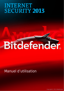 Bitdefender Internet Security 2013 Manuel utilisateur