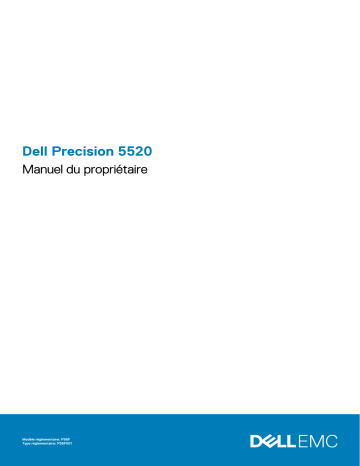 Dell Precision 5520 Manuel du propriétaire | Fixfr