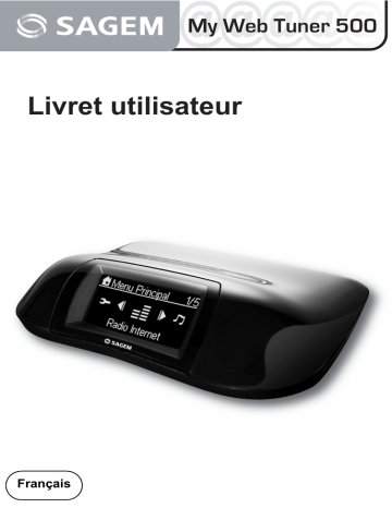 Manuel du propriétaire | Sagem WEB TUNER 500 Manuel utilisateur | Fixfr