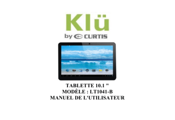 Mode d'emploi | Curtis Klü LT 1041B Manuel utilisateur | Fixfr