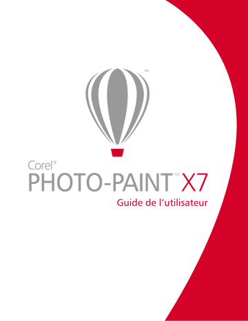 Corel Photo Paint X7 Mode d'emploi | Fixfr