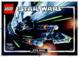 Lego 7262 TIE TM Fighter and Y-Wing TM Manuel utilisateur