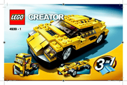 Lego 4939 Cool Cars Manuel utilisateur