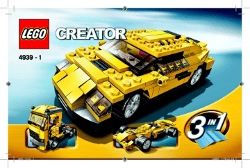 Guide d'installation | Lego 4939 Cool Cars Manuel utilisateur | Fixfr