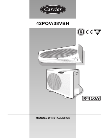 Manuel du propriétaire | Carrier 38VBH Manuel utilisateur | Fixfr