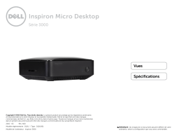 Dell Inspiron 3050 desktop spécification