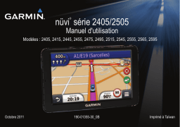 Garmin NUVI 2495 LMT Manuel utilisateur