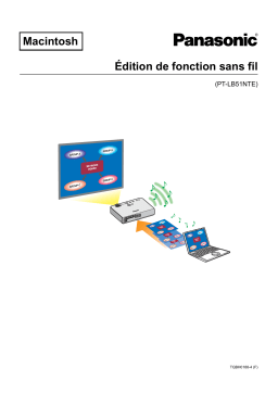 Panasonic PT-LB51NTE Manuel utilisateur