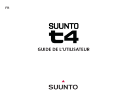 Suunto T4 Manuel utilisateur